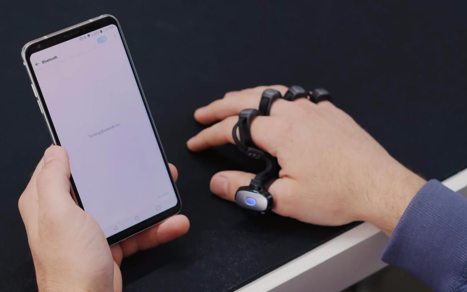 指尖革命 可穿戴智能指环键盘，让隔空打字成为现实